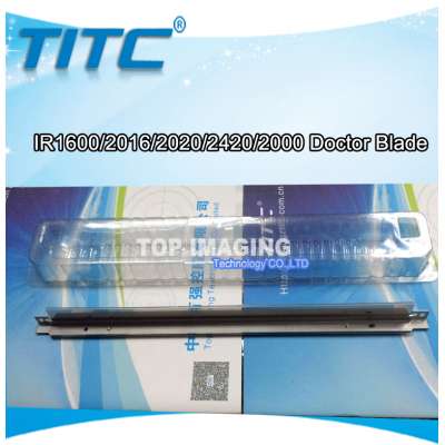 hot sale laser printer parts doctor blade for ir1600/2016/2020/2420/2000